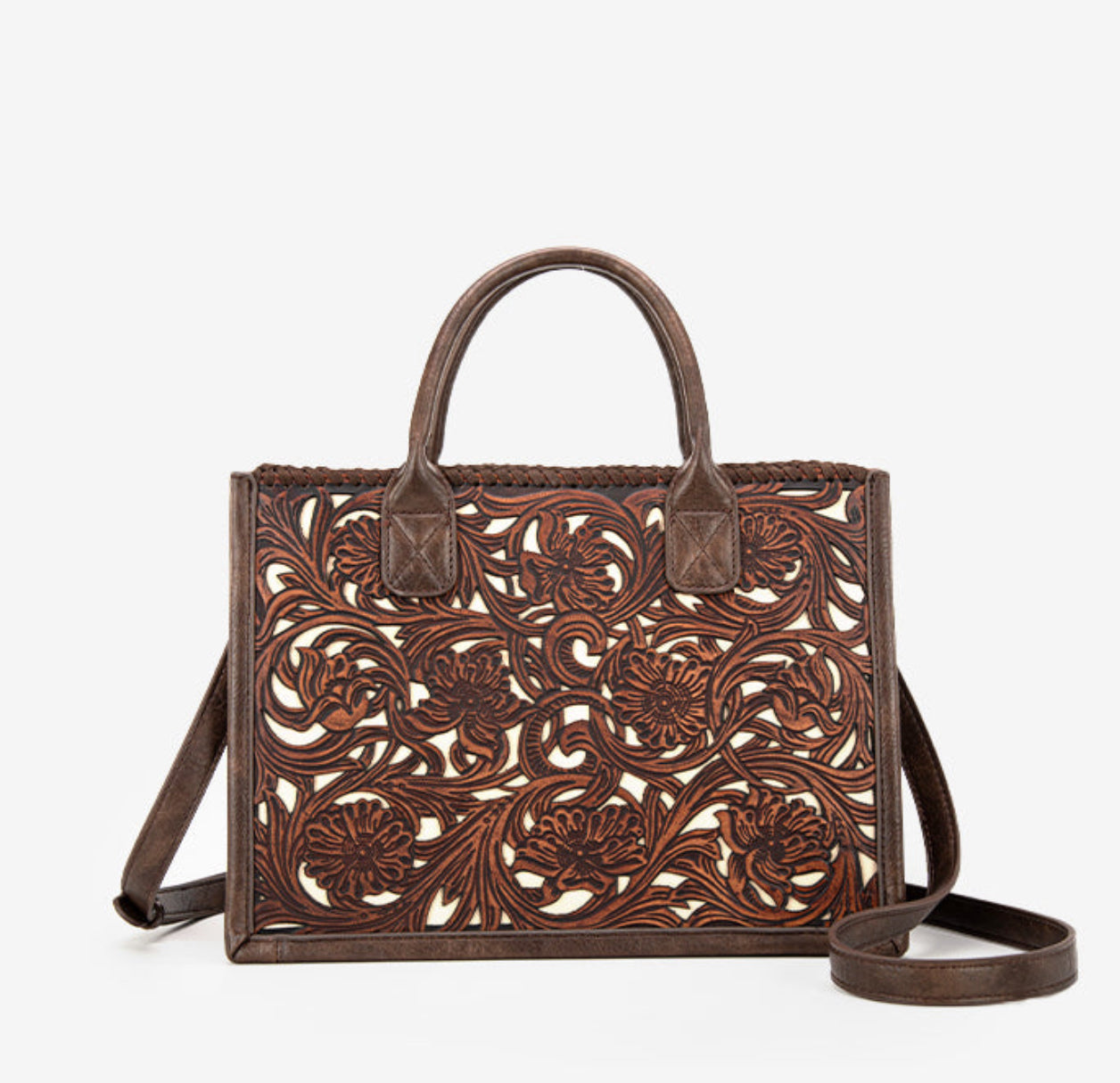 Medium Tooled Tote