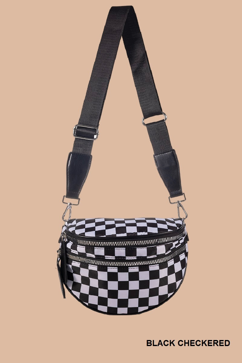 Checker Bum Bag