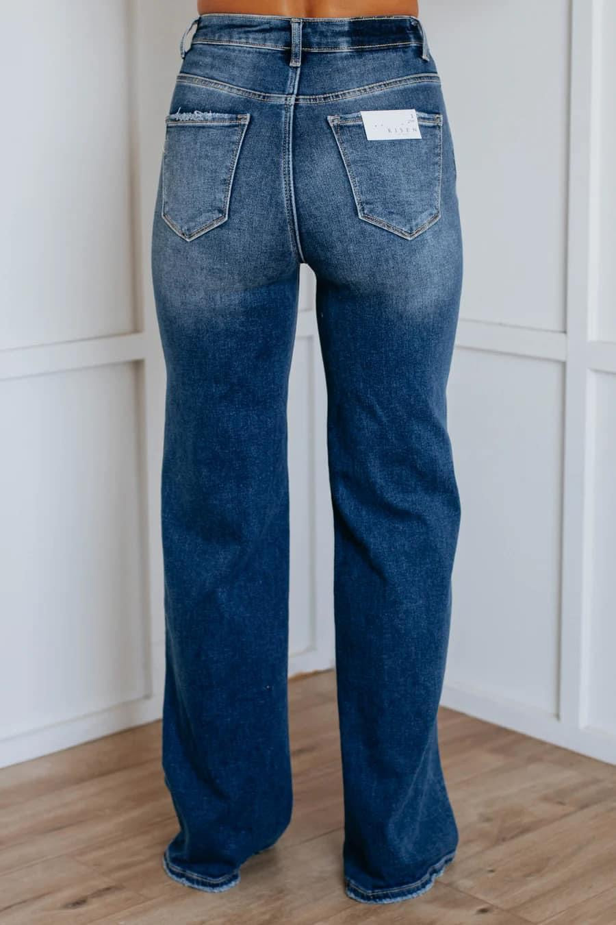 Non Distressed Risen Jeans