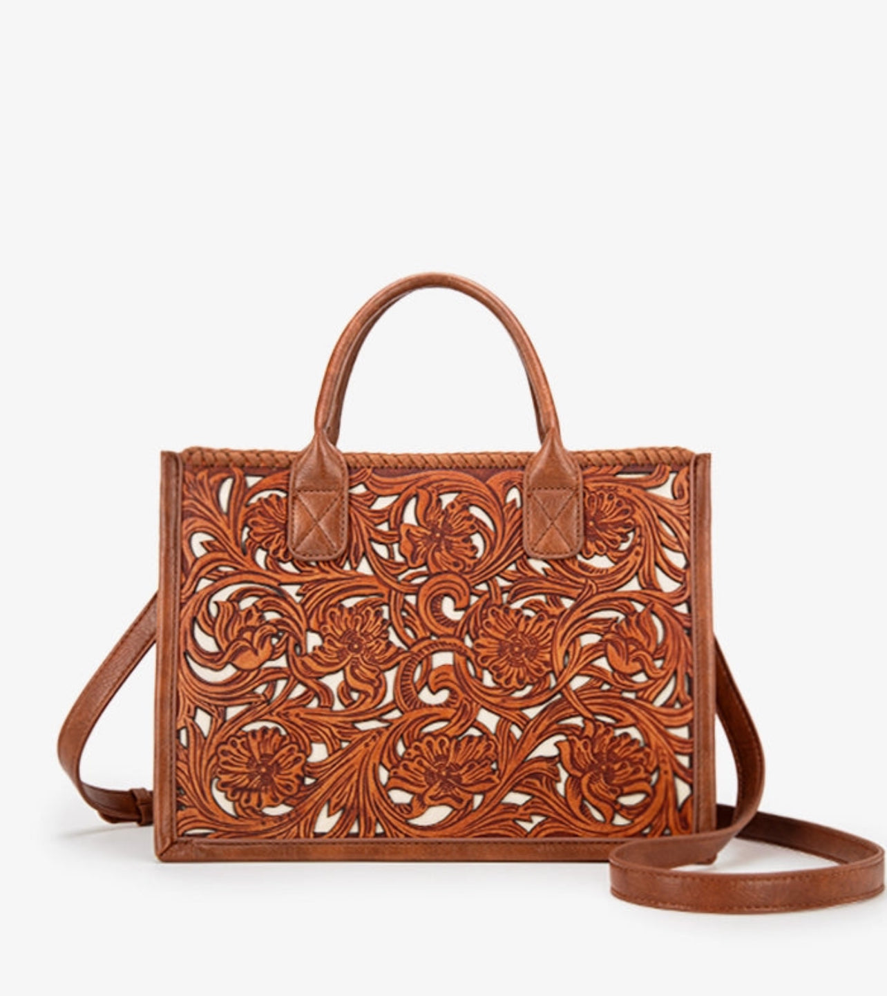 Medium Tooled Tote