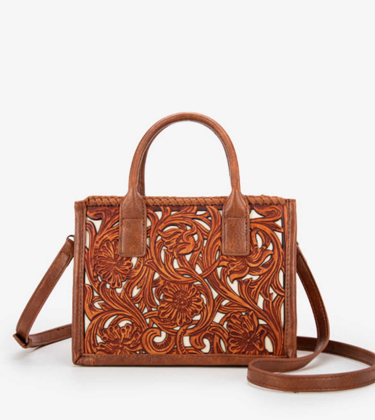 Mini Tooled tote