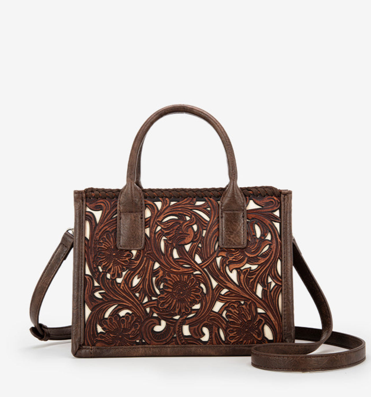 Mini Tooled tote